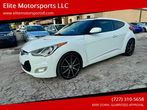 2013 Hyundai Veloster for sale at Elite Motorsports LLC in Saint Petersburg FL