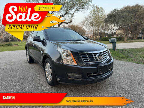2015 Cadillac SRX for sale at CARWIN in Katy TX