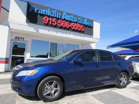 2007 Toyota Camry for sale at Franklin Auto Sales in El Paso TX