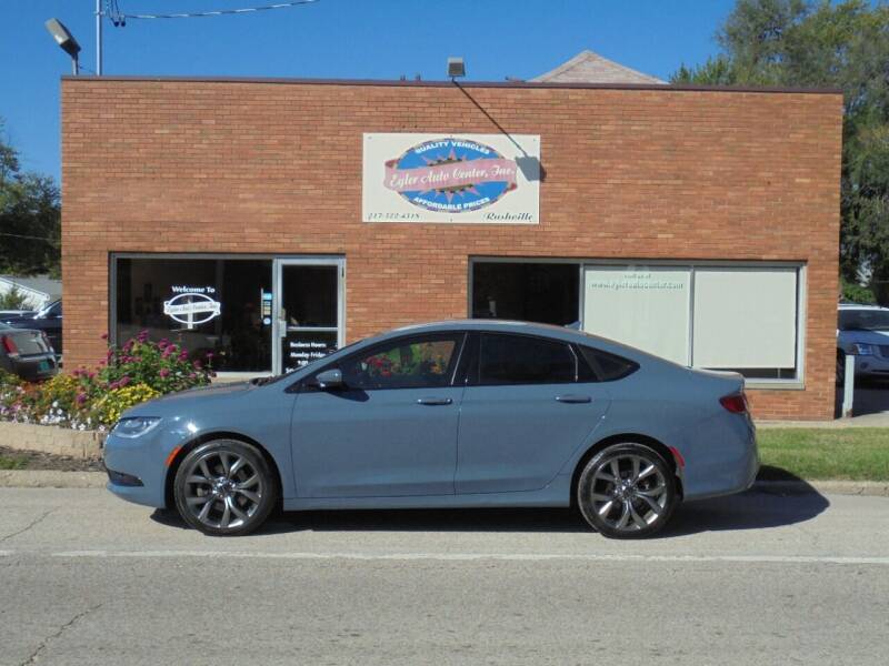 2015 Chrysler 200 for sale at Eyler Auto Center Inc. in Rushville IL