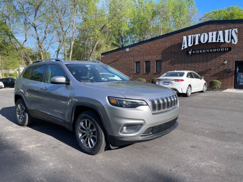 2019 Jeep Cherokee for sale at Autohaus of Greensboro in Greensboro NC