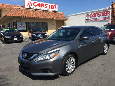 2016 Nissan Altima for sale at CARSTER in Huntington Beach CA
