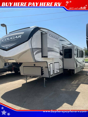 2020 Keystone RV Cougar 32BHS for sale at BUY HERE PAY HERE RV in Burleson TX