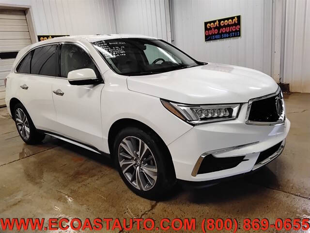 2018 Acura MDX for sale at East Coast Auto Source Inc. in Bedford VA