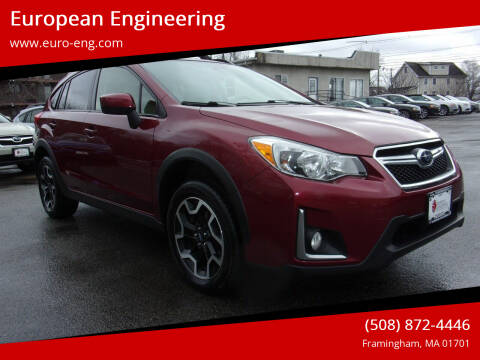 2016 Subaru Crosstrek for sale at European Engineering in Framingham MA