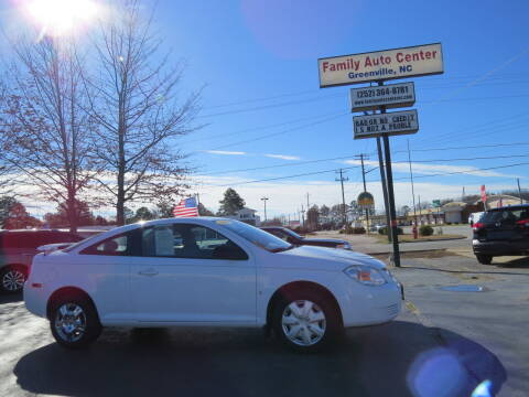 2009 Chevrolet Cobalt for sale at FAMILY AUTO CENTER in Greenville NC
