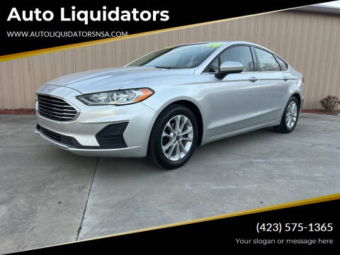 2019 Ford Fusion for sale at Auto Liquidators in Bluff City TN