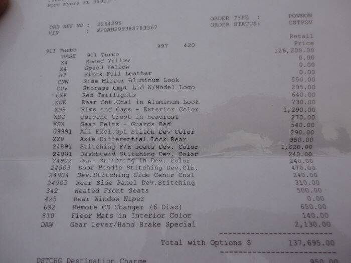 2008 Porsche 911 Turbo