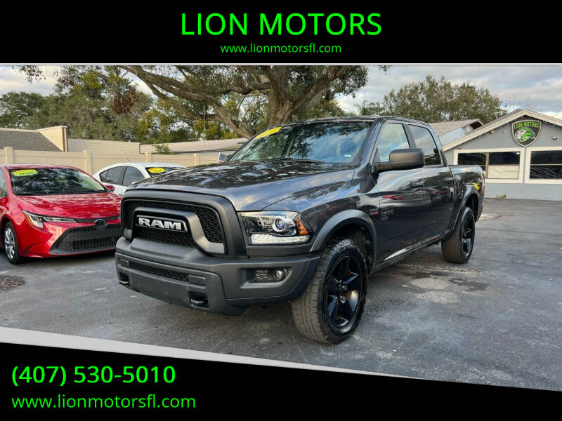 2020 RAM 1500 Classic for sale at LION MOTORS in Orlando FL