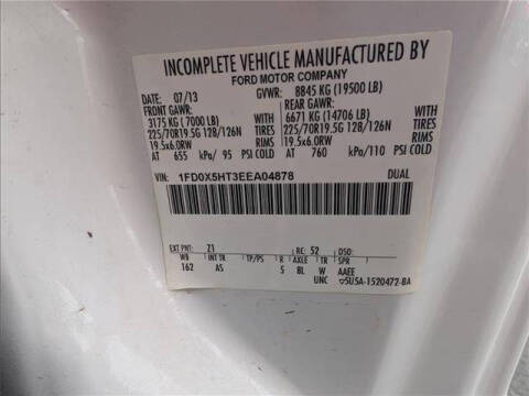 2014 Ford F-550 Super Duty