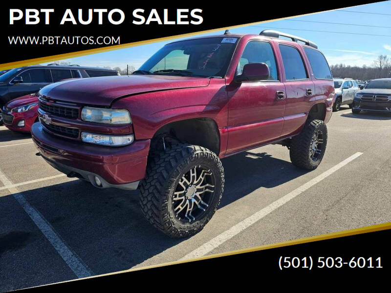 2006 Chevrolet Tahoe for sale at PBT AUTO SALES in North Little Rock AR