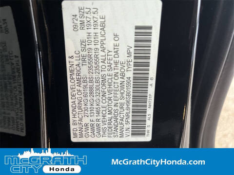 2026 Honda Odyssey Elite