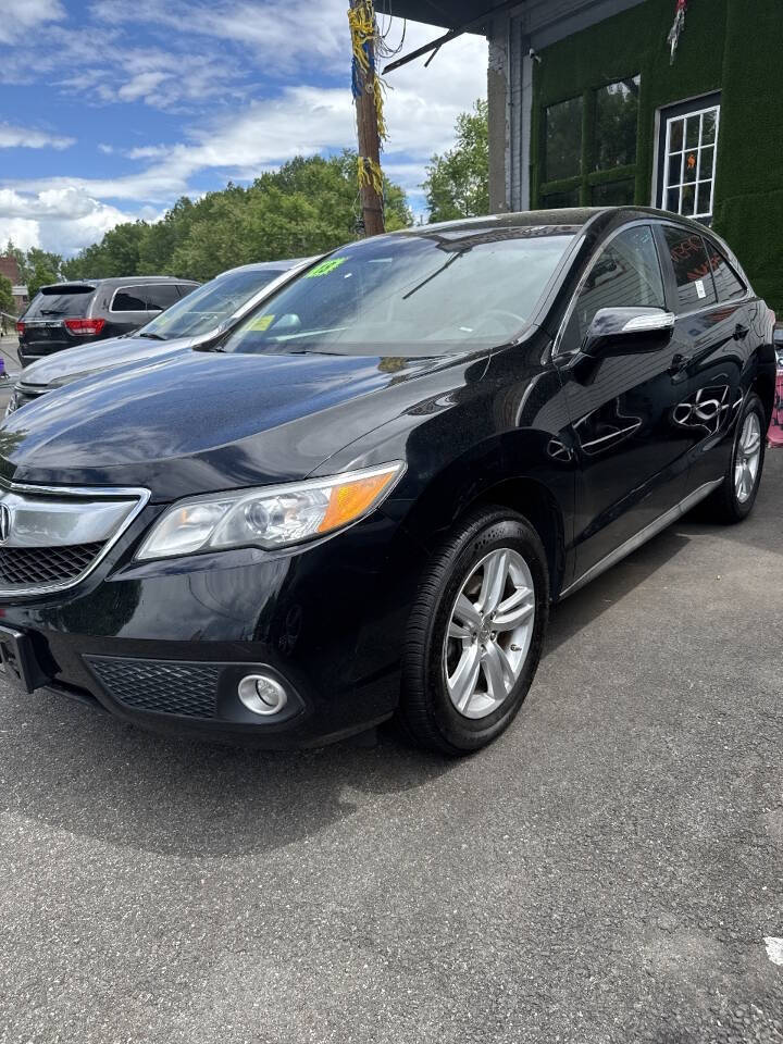 Black 2013 Acura RDX w/Tech AWD 4dr SUV w/Technology Package 2