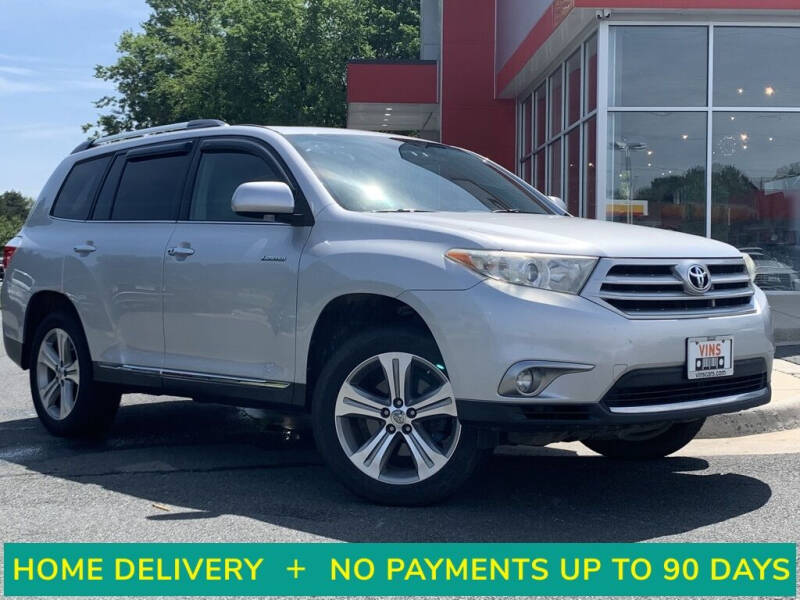 2013 Toyota Highlander for sale at VINS in Manassas Park VA