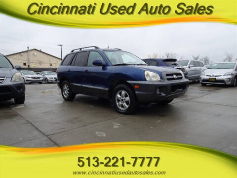 2006 Hyundai Santa Fe for sale at Cincinnati Used Auto Sales in Cincinnati OH