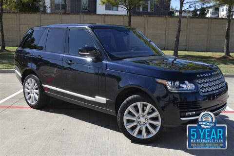 2016 Land Rover Range Rover Supercharged