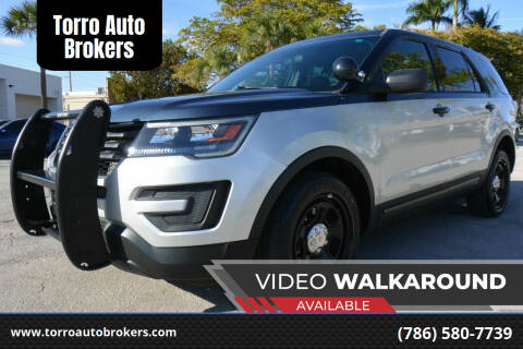 2016 Ford Explorer for sale at Torro Auto Brokers in Miami FL