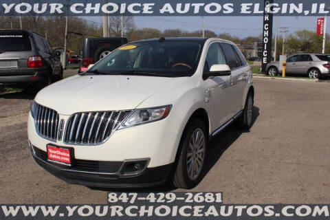 2013 Lincoln MKX for sale at Your Choice Autos - Elgin in Elgin IL
