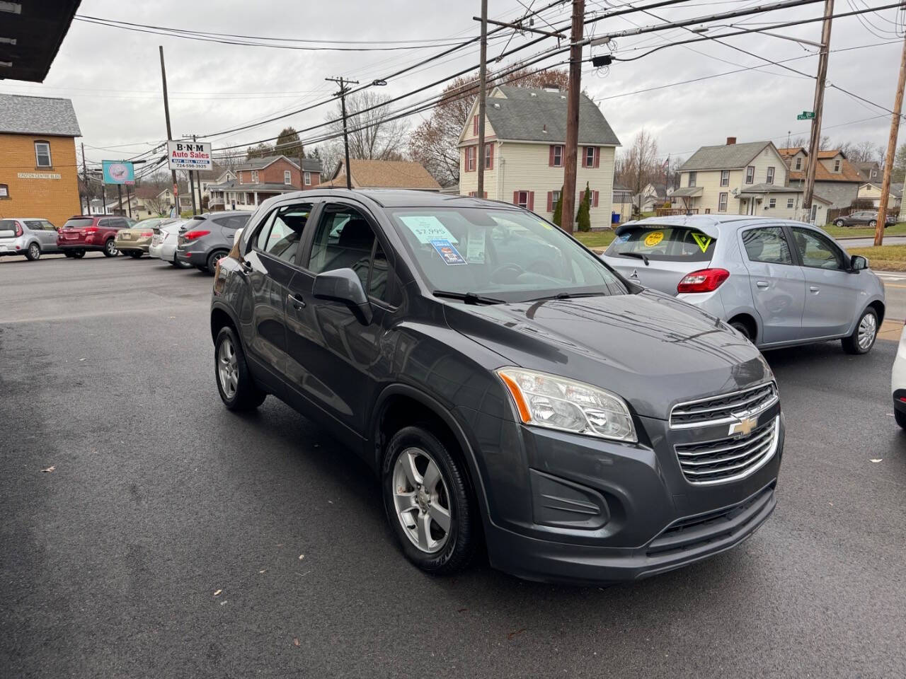 2016 Chevrolet Trax for sale at B N M Auto Sales Inc in New Castle, PA