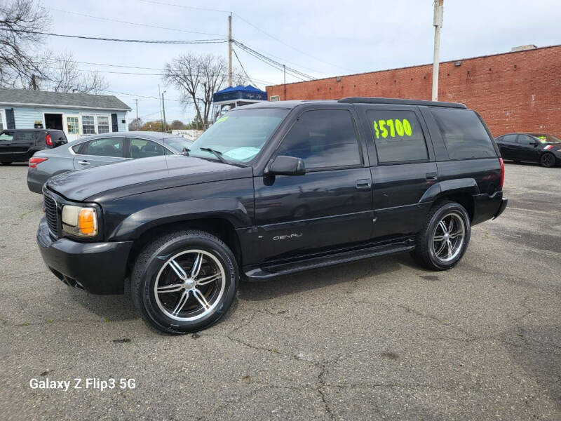 2000 GMC Yukon for sale at LINDER'S AUTO SALES in Gastonia NC
