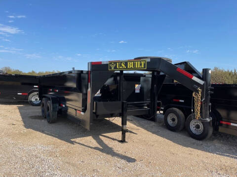 2023 US BUILT  - Gooseneck Dump Trailer 16 X for sale at LJD Sales in Lampasas TX