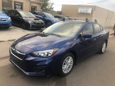 2018 Subaru Impreza for sale at His Motorcar Company in Englewood CO