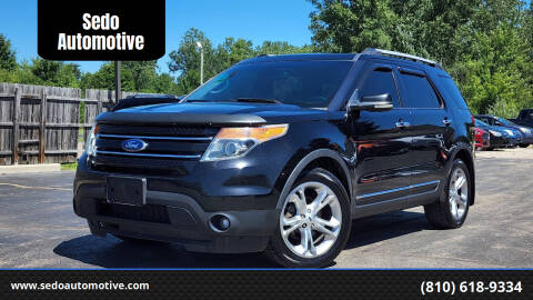 2012 Ford Explorer for sale at Sedo Automotive in Davison MI