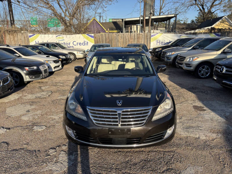 Used 2014 Hyundai Equus Signature with VIN KMHGH4JH7EU080315 for sale in Houston, TX