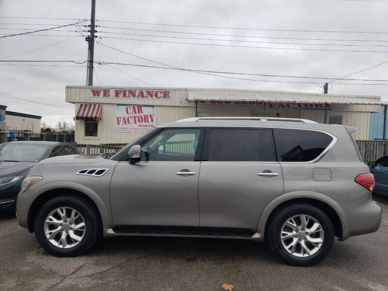 2012 Infiniti QX56 for sale at CAR FACTORY N in Oklahoma City OK