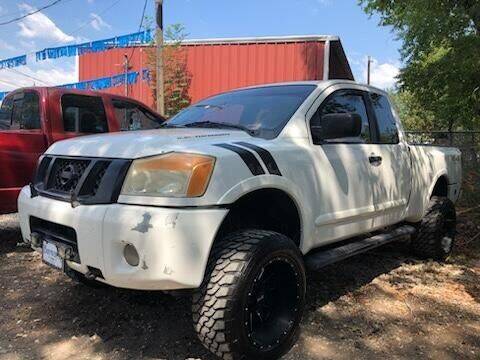 2012 Nissan Titan for sale at THOM'S MOTORS in Houston TX