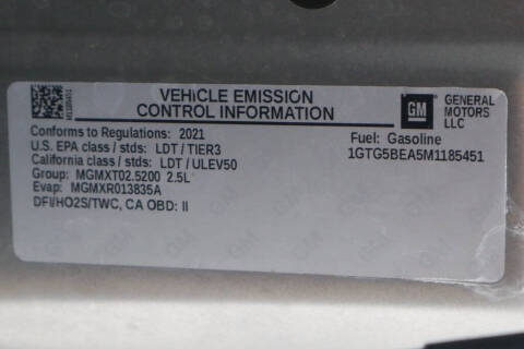 2021 GMC Canyon Elevation Standard