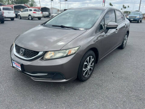 2014 Honda Civic for sale at Mid Valley Motors in La Feria TX