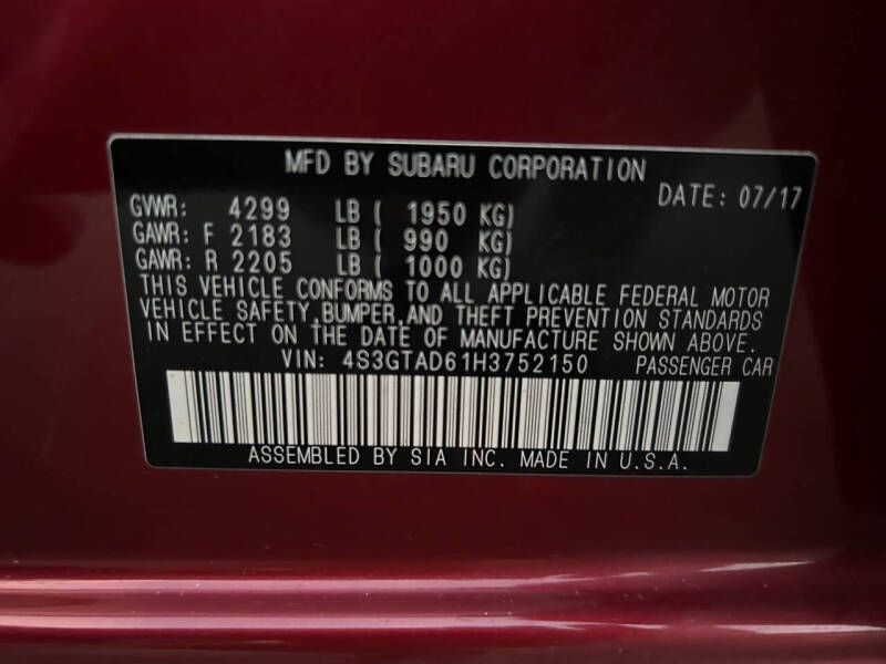 2017 Subaru Impreza Premium