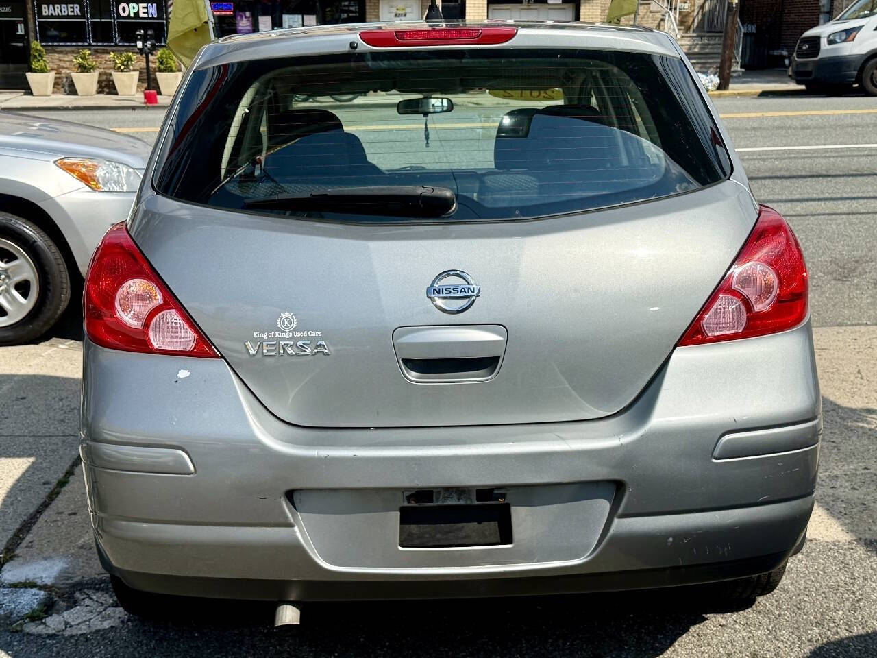 2012 Nissan Versa 1.8 S 4dr Hatchback 4A - Magnetic Gray exterior view 12