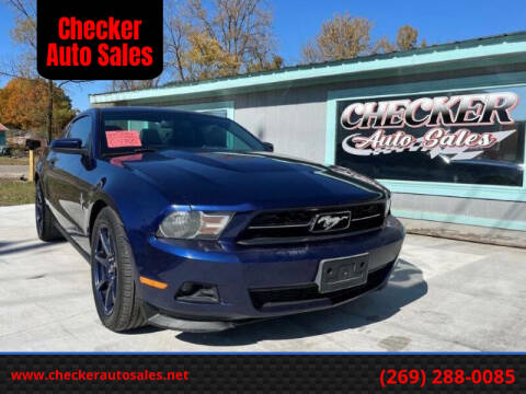 2011 Ford Mustang for sale at Checker Auto Sales in Augusta MI