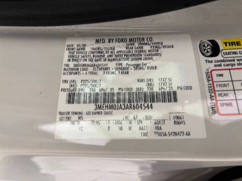 2010 Mercury Milan I-4 Premier