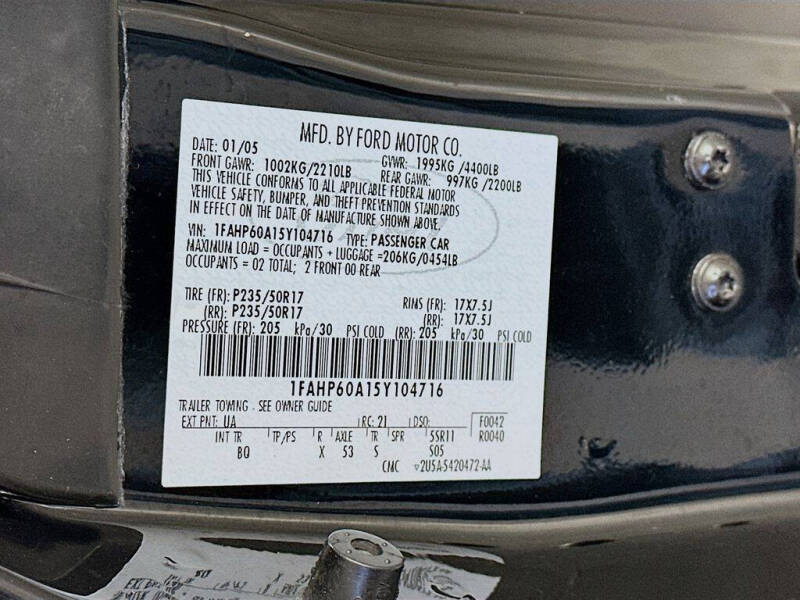 2005 Ford Thunderbird Deluxe