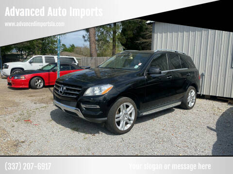 2014 Mercedes-Benz M-Class for sale at Advanced Auto Imports in Lafayette LA