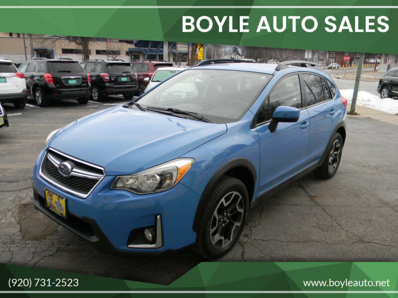 2016 Subaru Crosstrek for sale at Boyle Auto Sales in Appleton WI