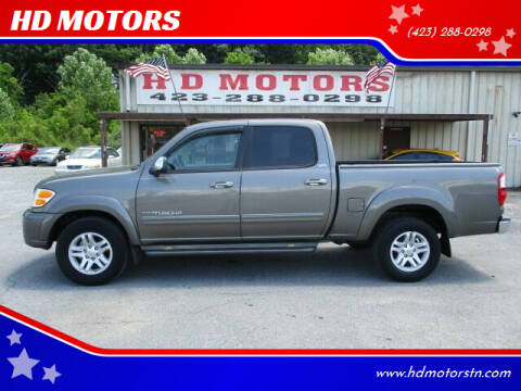 2004 Toyota Tundra for sale at HD MOTORS in Kingsport TN