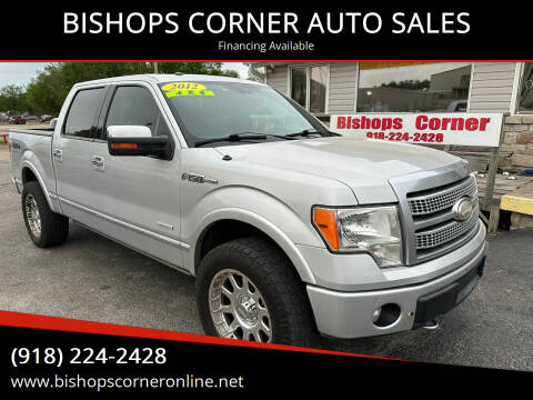 2012 Ford F-150 for sale at BISHOPS CORNER AUTO SALES in Sapulpa OK