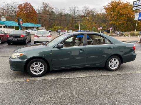 2005 Toyota Camry for sale at M G Motors in Johnston RI