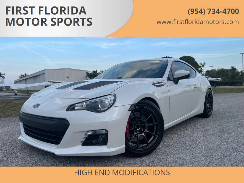 2014 Subaru BRZ for sale at FIRST FLORIDA MOTOR SPORTS in Pompano Beach FL