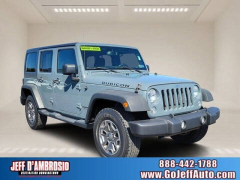 2015 Jeep Wrangler Unlimited for sale at Jeff D'Ambrosio Auto Group in Downingtown PA