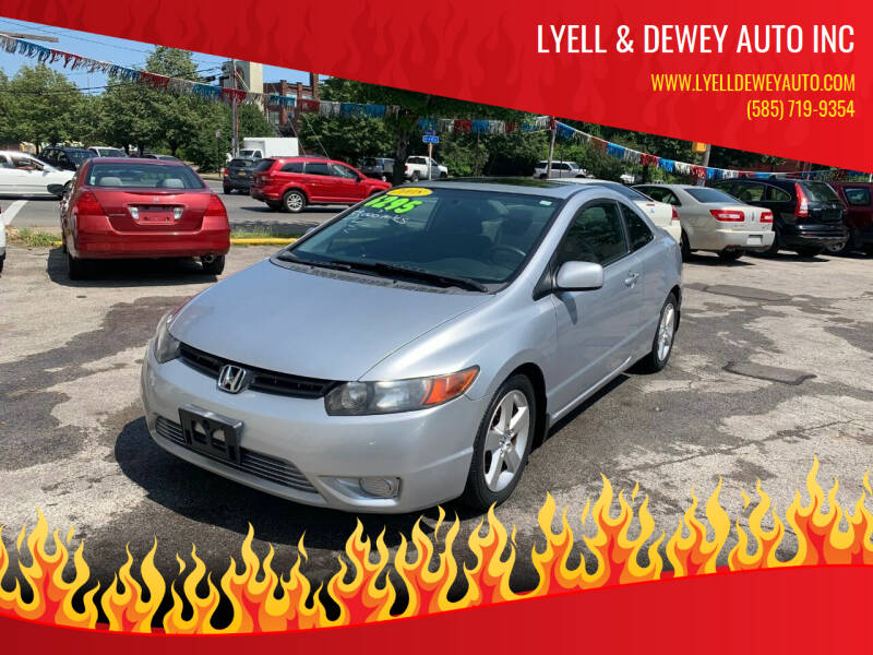 2008 Honda Civic for sale at Lyell & Dewey Auto Inc in Rochester NY