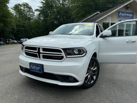 2017 Dodge Durango for sale at Fairway Auto Sales in Rochester NH