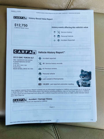 2013 GMC Yukon SLT