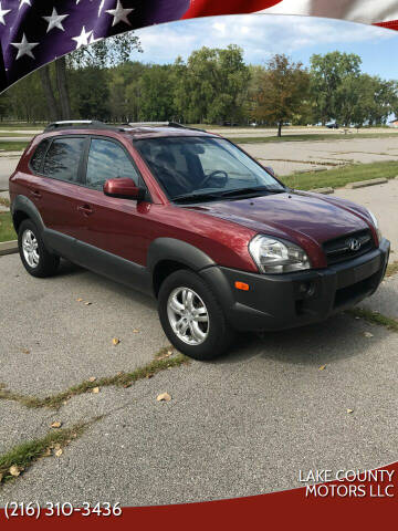 2008 Hyundai Tucson for sale at Lake County Motors LLC in Mentor OH