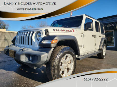 2021 Jeep Wrangler Unlimited for sale at Danny Holder Automotive in Ashland City TN