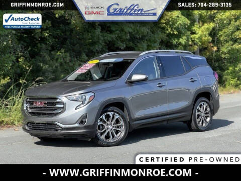 2019 GMC Terrain for sale at Griffin Mitsubishi in Monroe NC